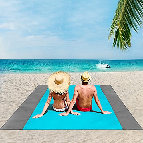 You'll never go to the beach again without this miracle beach blanket — it's waterproof and sand-proof!