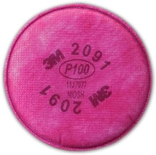 NIOSH-approved P95 and P100 Particulate Filters